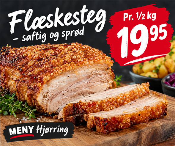1/2 flæskesteg